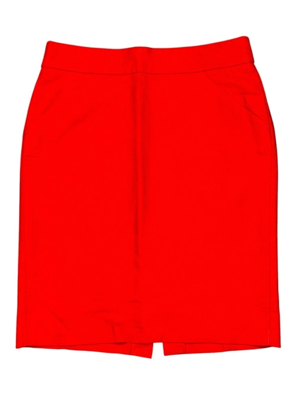 J Crew Pencil Chilli Pepper Hot Red Skirt Size 4 Like New